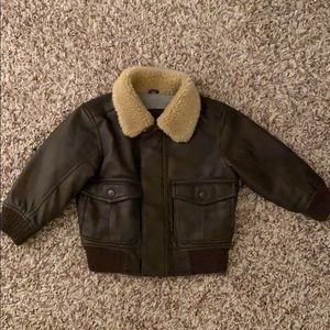 GAP Faux Leather Jacket - Toddler